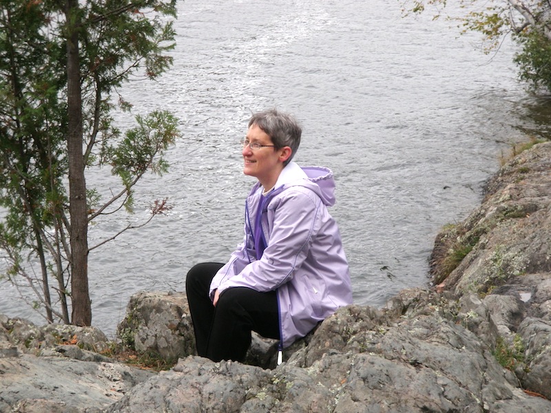 Naomi at Bass Lake